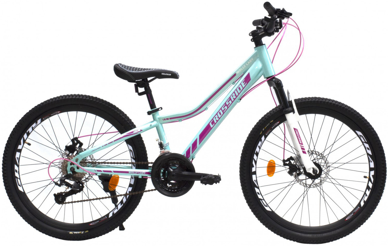 

Велосипед Crossride Molly Lady 24" Бирюзовый