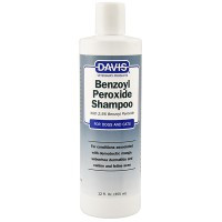 

Davis Benzoyl Peroxide Shampoo ДЭВИС 2,5% БЕНЗОИЛ ПЕРОКСИД шампунь для собак и котов с демодекозом и