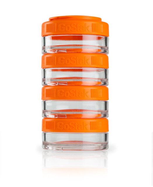 

Контейнер спортивный BlenderBottle GoStak 4*40ml Orange (ORIGINAL)