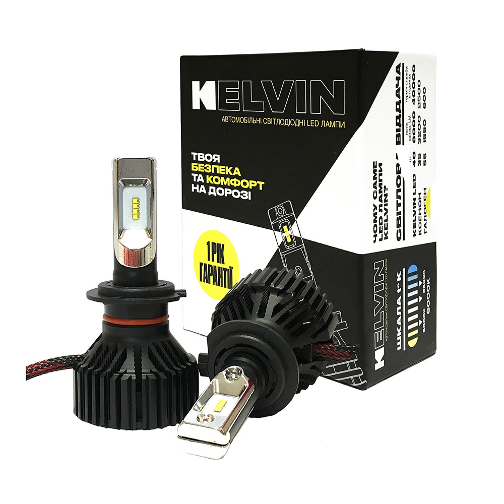 

Led лампы H7 для авто 8000Lm 6000K Ultra - Гарантия