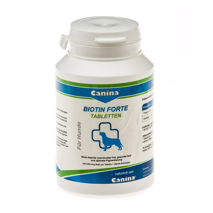 

Витамины для собак Canina «Biotin Forte» 600 таблеток, 2000 г (для кожи и шерсти)