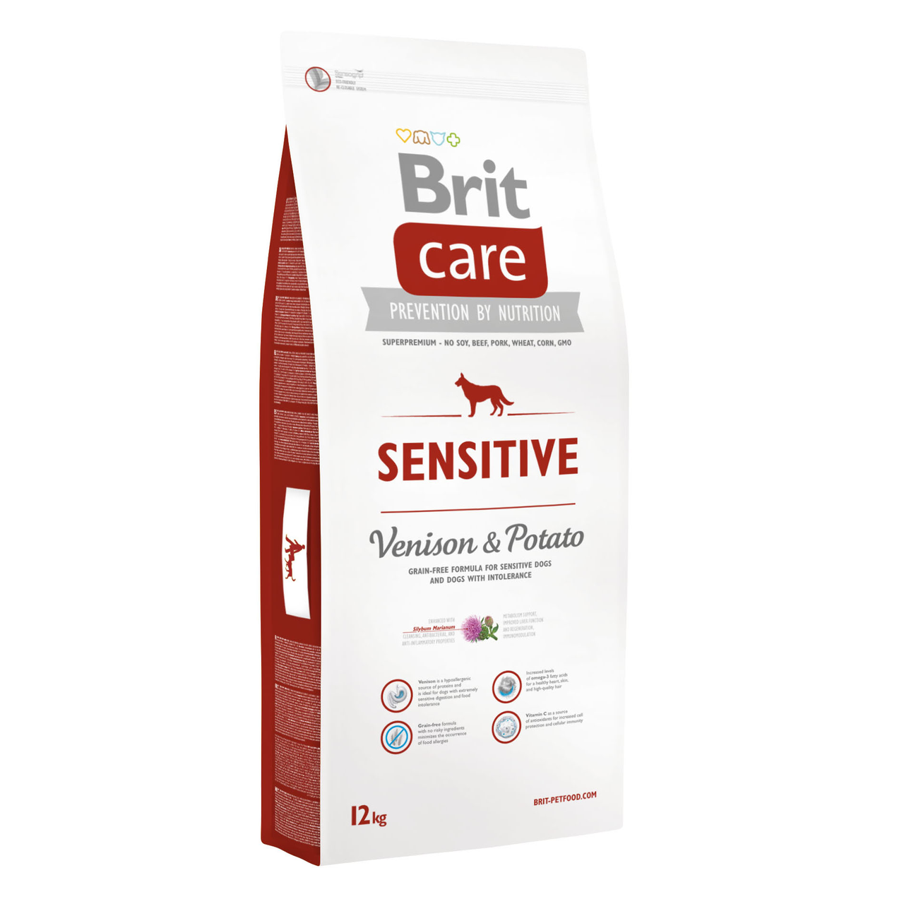 

Brit Care Sensitive Venison & Potato 12 кг сухой корм для собак с чувствительным пищеварением (оленина)