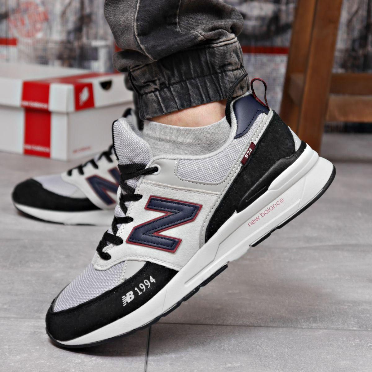 

Кроссовки мужские 18183, New Balance 574, серые, [ 43 44 45 46 ] р. 46-29,6см., Серый