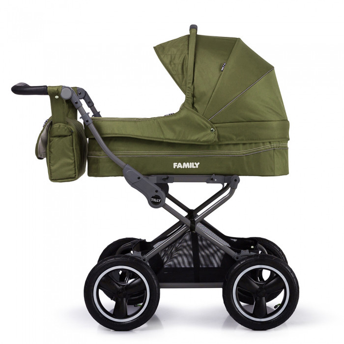 

Детская прогулочная коляска TILLY Family T-181 Green