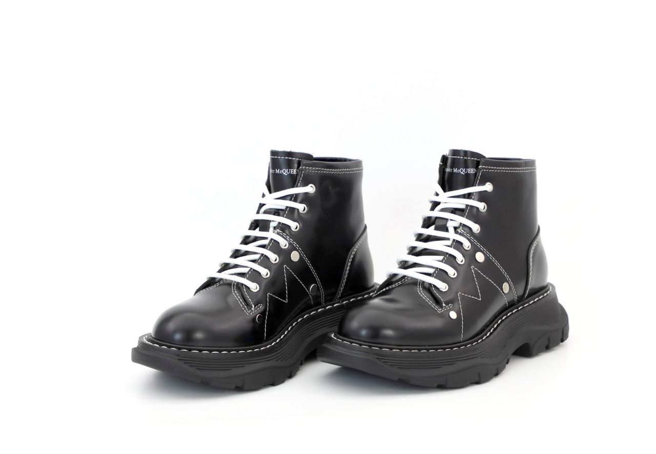 

Женские черные Ботинки Alexander McQueen Boots 37, Черный