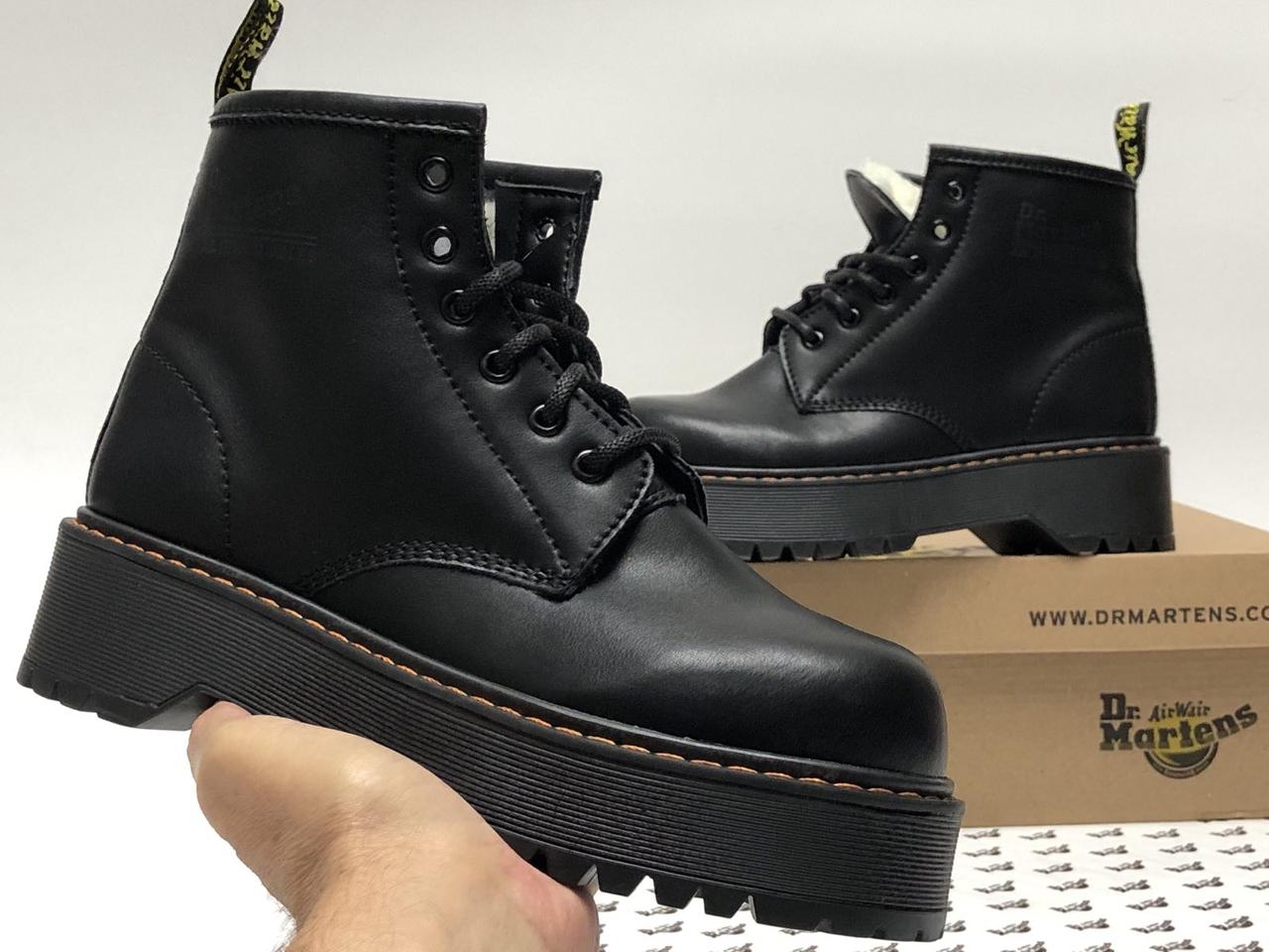 

Женские Зимние Черные Ботинки Dr.Martens JADON 38, Черный