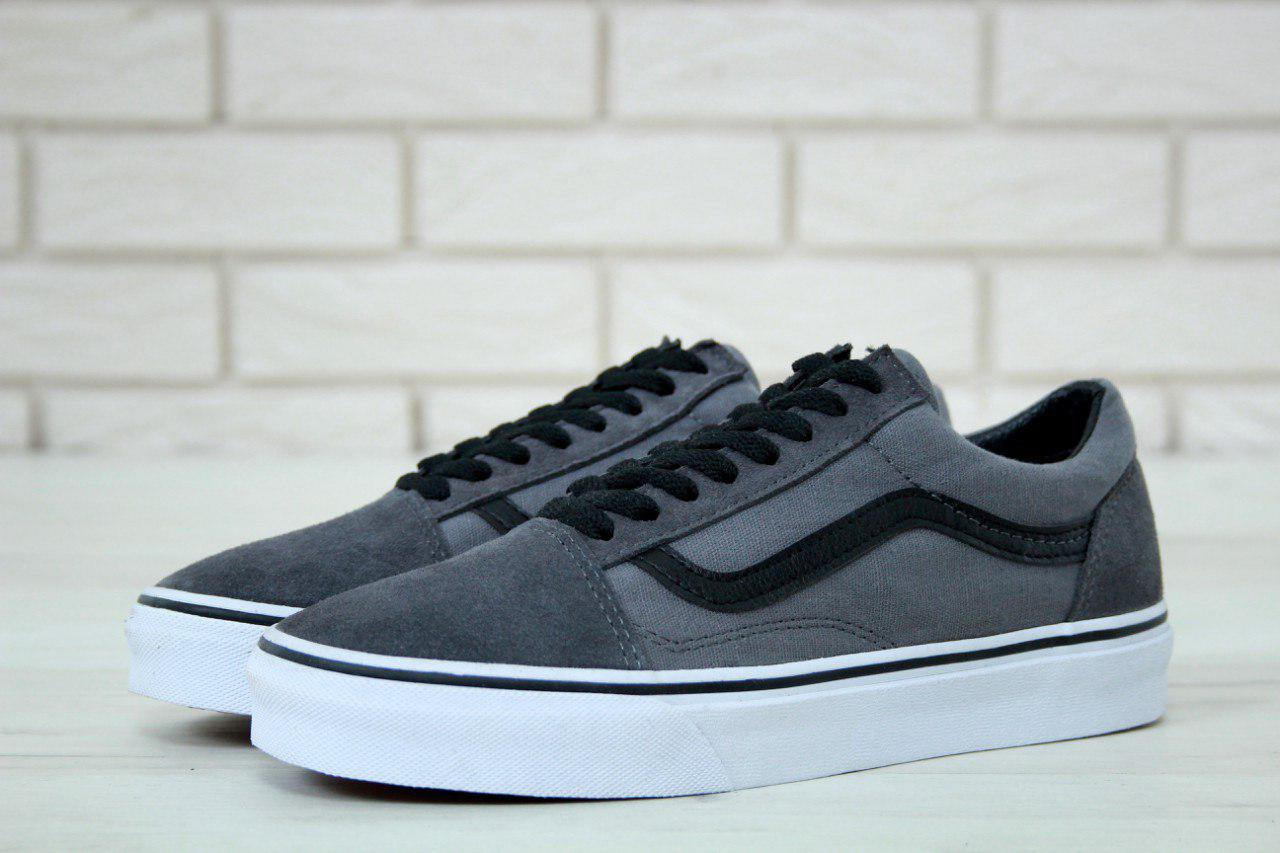 

Мужские серые Кеды Vans Old Skool 44, Серый