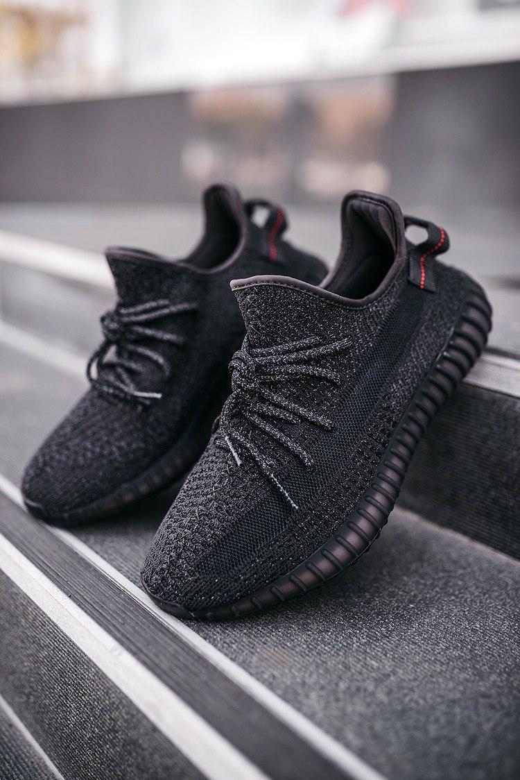 

Мужские рефлективные кроссовки Adidas Yeezy Boost 350 41, Черный