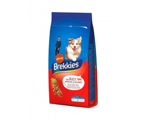 

Brekkies Dog Beef полнорационный корм с говядиной 4 кг