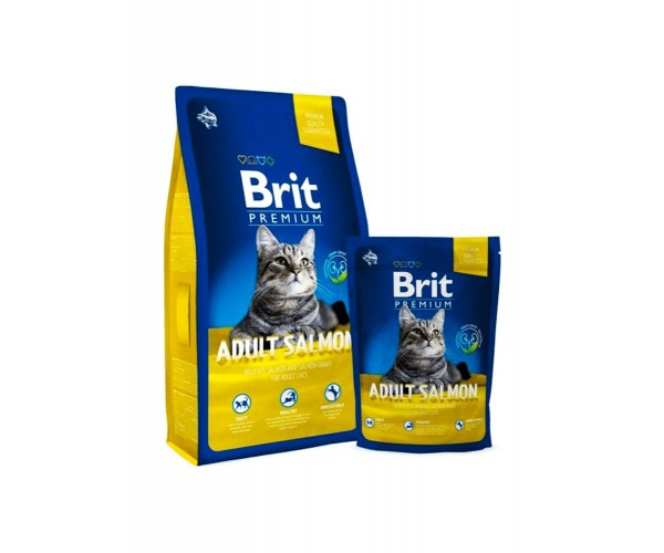 

Brit Premium Adult Salmon 1.5 кг