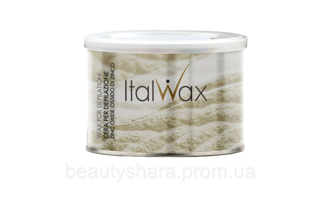 

Теплый Воск в банке для депиляции ItalWax Цинк 400мл