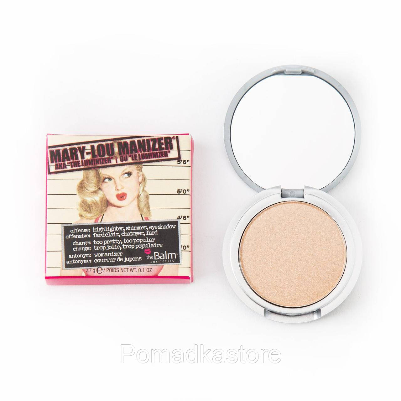 

Хайлайтер от TheBalm MARY-LOU MANIZER® TRAVEL-SIZE 2.7 гр