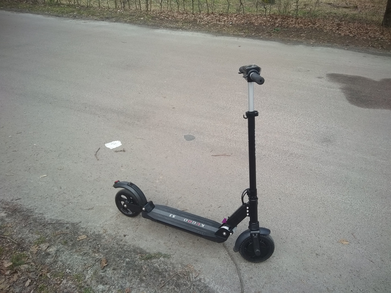 

Електросамокат kugoo S3 Black (E-Scooter)