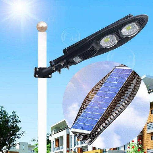 Уличный фонарь на солнечной батарее светильник на столб для уличного  освещения solar street light 180W COB от интернет-магазина Oki -  надежность, качество и доступные цены
