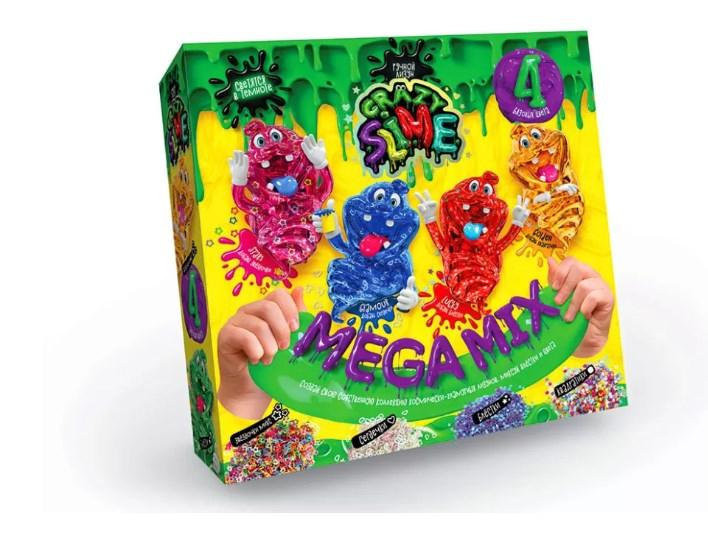 

Игровой набор для проведения опытов "Crazy Slime" SLM-03, 4в1