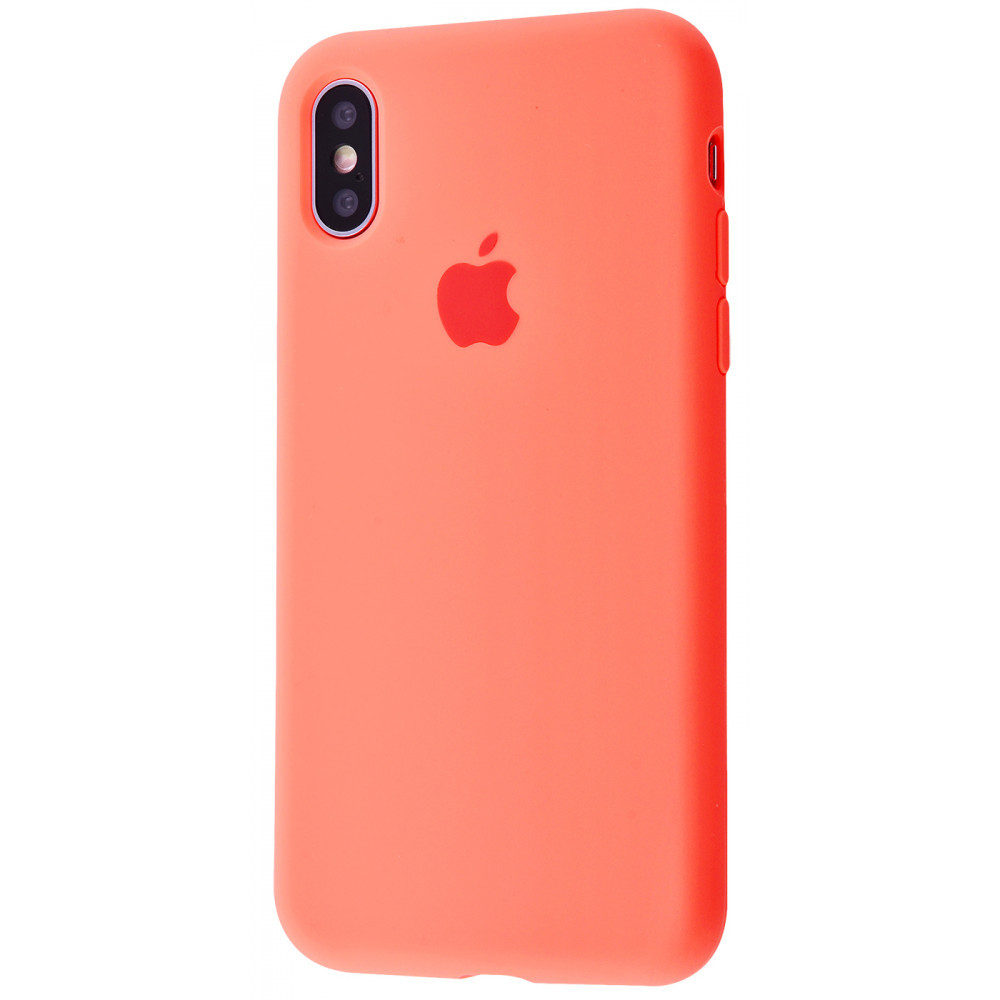 

Чехол iPhone X/Xs силиконовая накладка для телефона Silicone Case Full Cover pink_citrus, Разные цвета