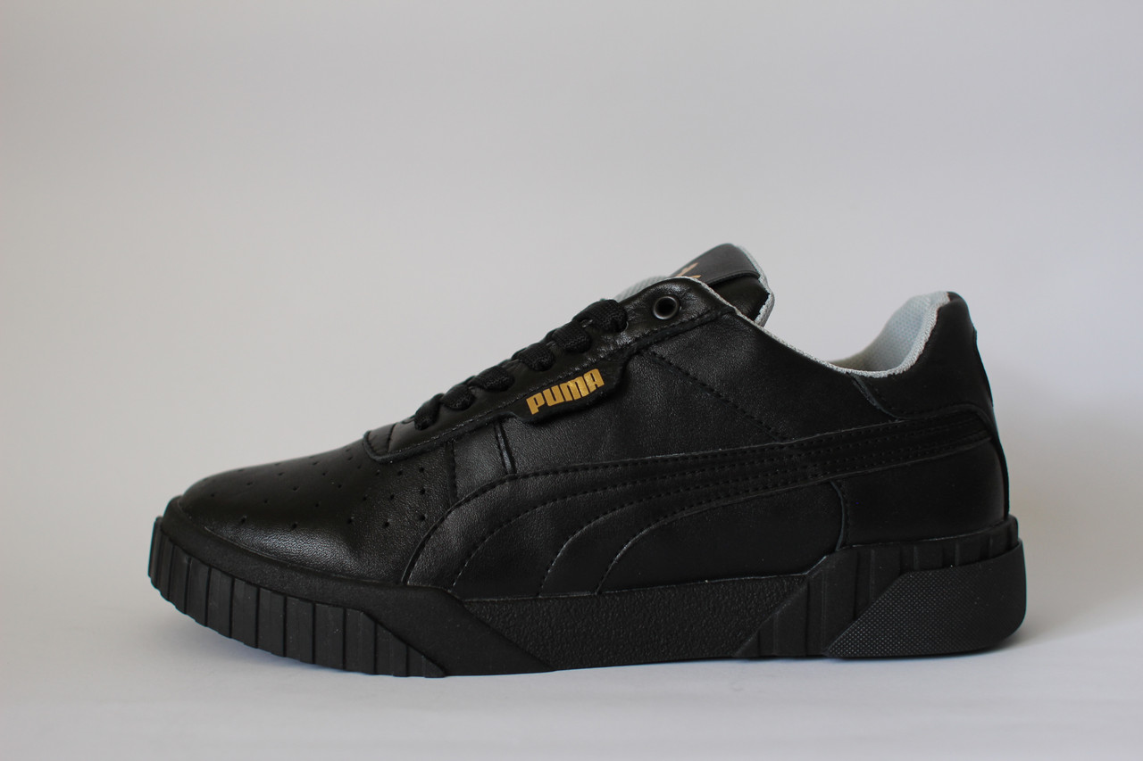 

Кеды женские кожаные Puma (премиум реплика) белые на шнурках