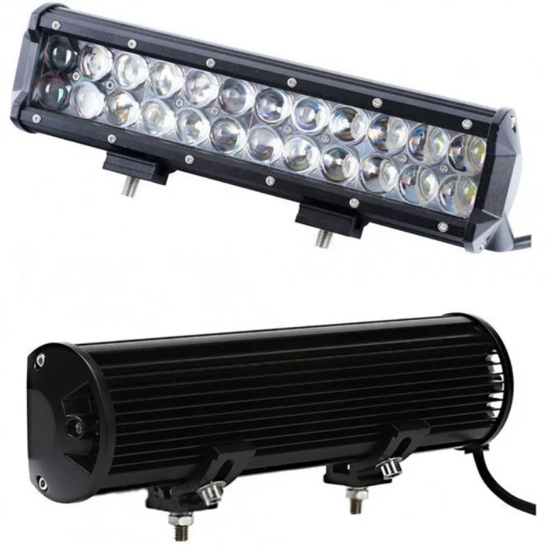 

Светодионая автофара балка LED на крышу (24 LED) 5D-72W-MIX