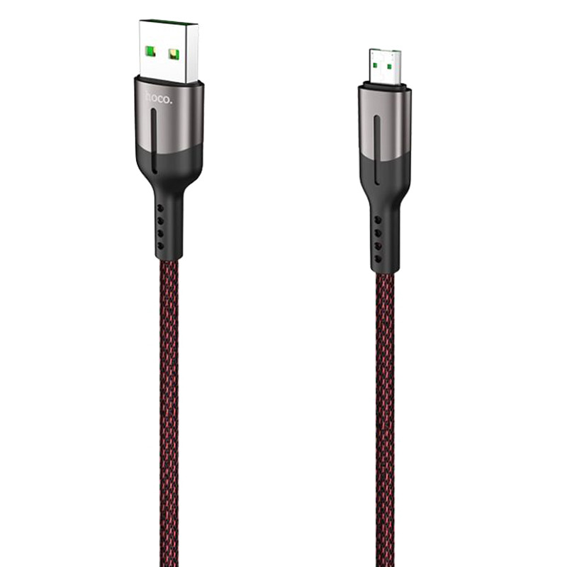 

Кабель microUSB Hoco U68 черный