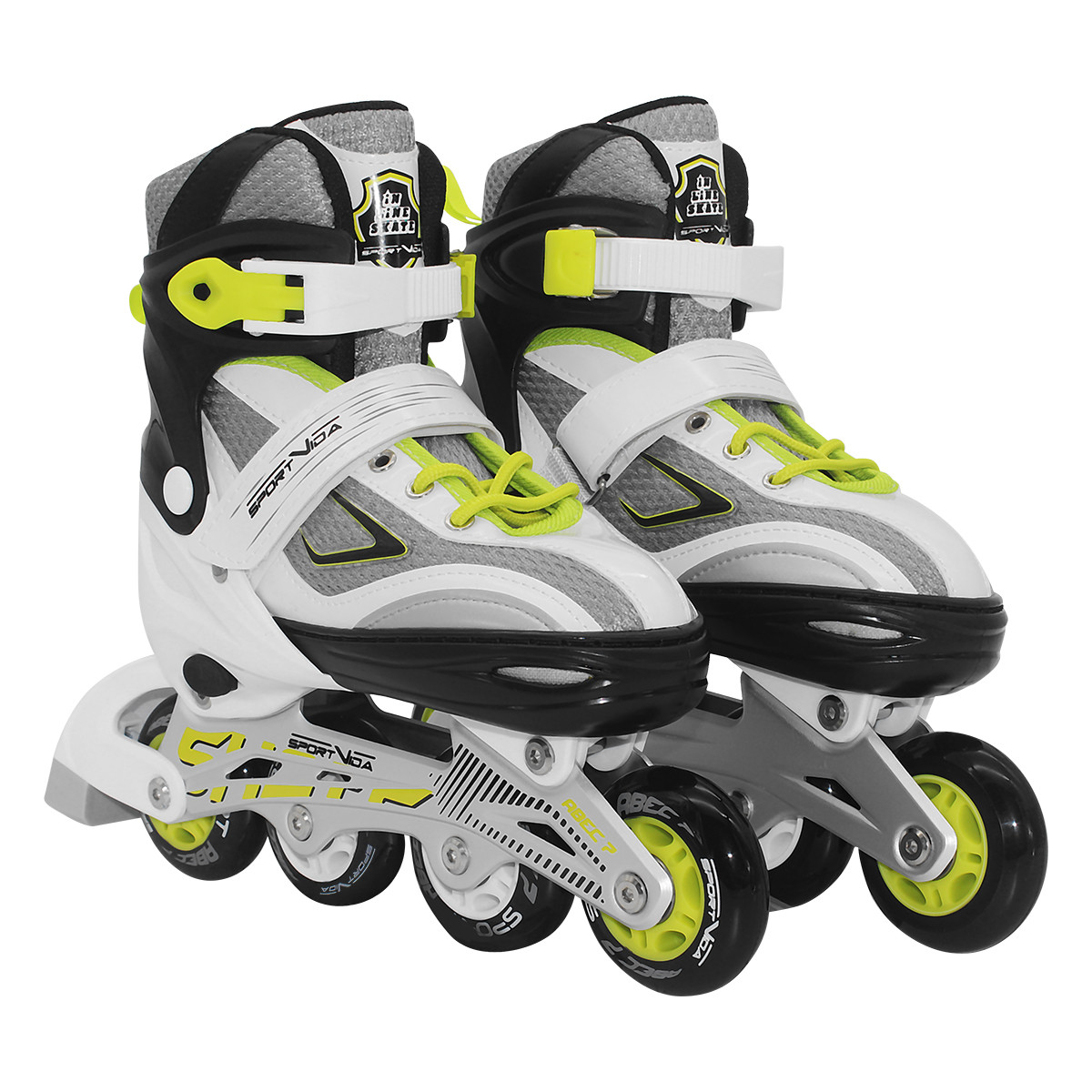 

Роликовые коньки SportVida SV-LG0052 Size 35-38 Grey/Yellow, Серый
