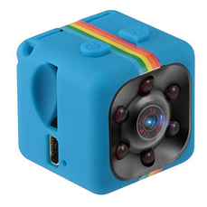 Мощная мини камера видеорегистратор SQ11 1080 FULL HD Синяя, фото 3
