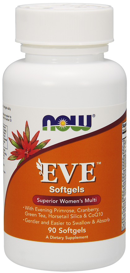 

Женские витамины Ева, Eve Superior Womens Multi Now Foods, 90 softgel