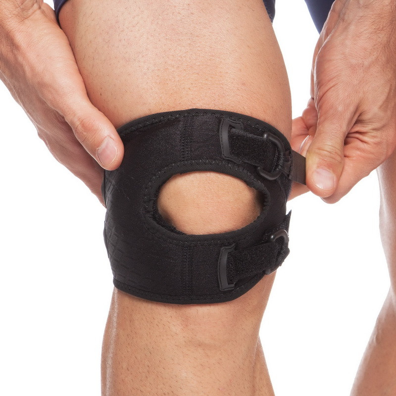 

Фиксатор на коленную чашечку (1шт) Mute Knee Brace Черный (регулируемый) (9082-B)