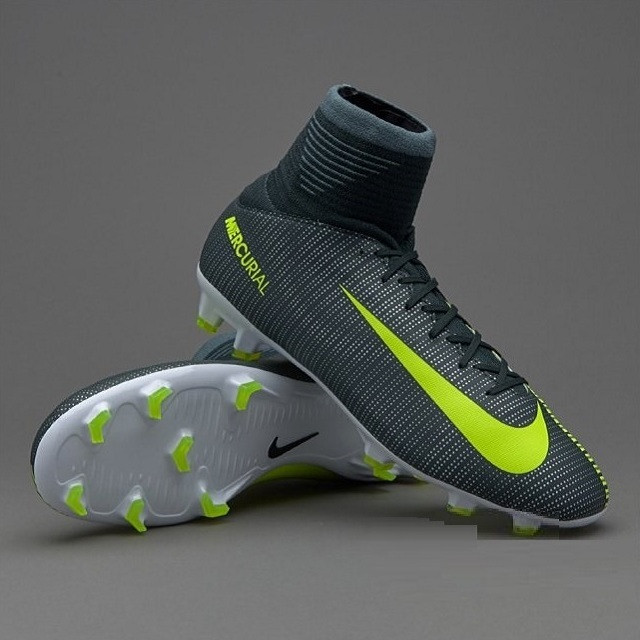 

Детские футбольные бутсы Nike Mercurial SUPERFLY V CR7 FG (Оригинал), Зелёный