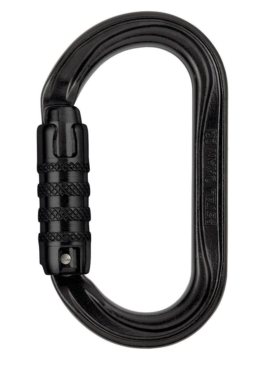 

Карабин Petzl OXAN triact-lock steel black