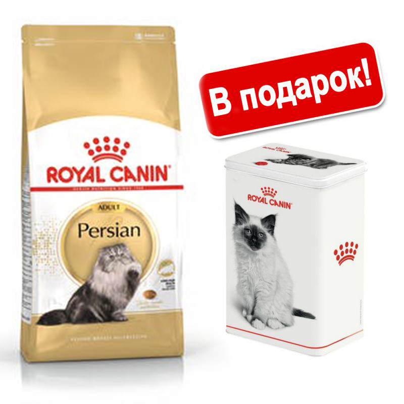 

Сухой корм Royal Canin (Роял Канин) Persian Adult для кошек персидской породы, 2 кг + контейнер