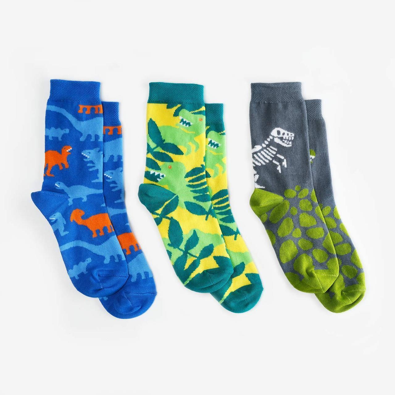 

Носки детские Dodo Socks набор Dino 2-3 года, Разноцветный