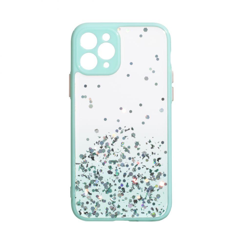 

Чехол Frame with Sequins для Iphone 11 Pro Max цвет Бирюзовий