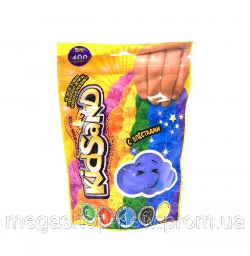 

Кинетический песок "KidSand" голубой