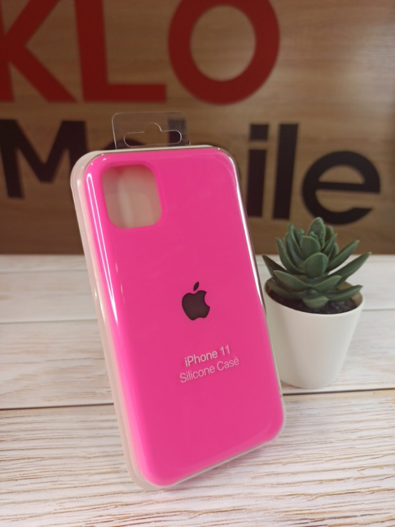 

Чехол Silicone Case Copy Apple iPhone 11 (38) розовый