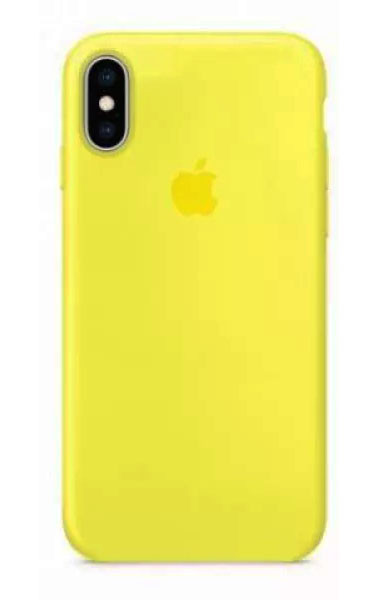 

Silicone Case Full for iPhone XS Max, X/XS yellow