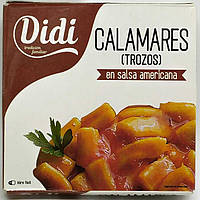 Кальмар кусочками в американском соусе Didi Calamar en salsa americana 266 г Испания