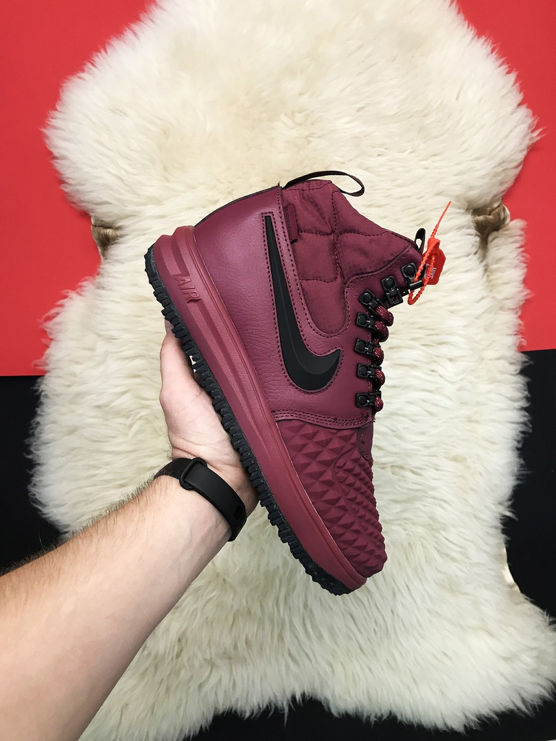 

Nike Lunar Force 1 Duckboot '17 Burgundy (Бордовый)