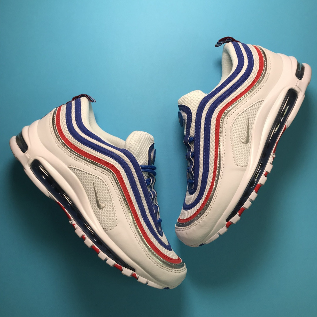 

Nike Air Max 97 White Blue (Белый Синий)