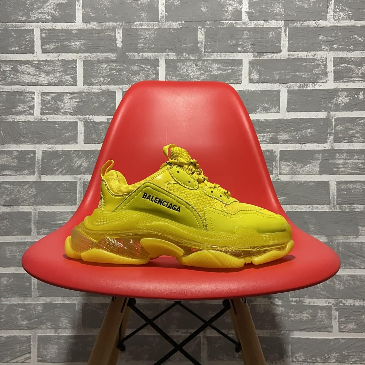 

Женские Кроссовки Balenciaga Triple S Clear Sole Yellow / Баленсиага Трипл С Желтые 41, Желтый