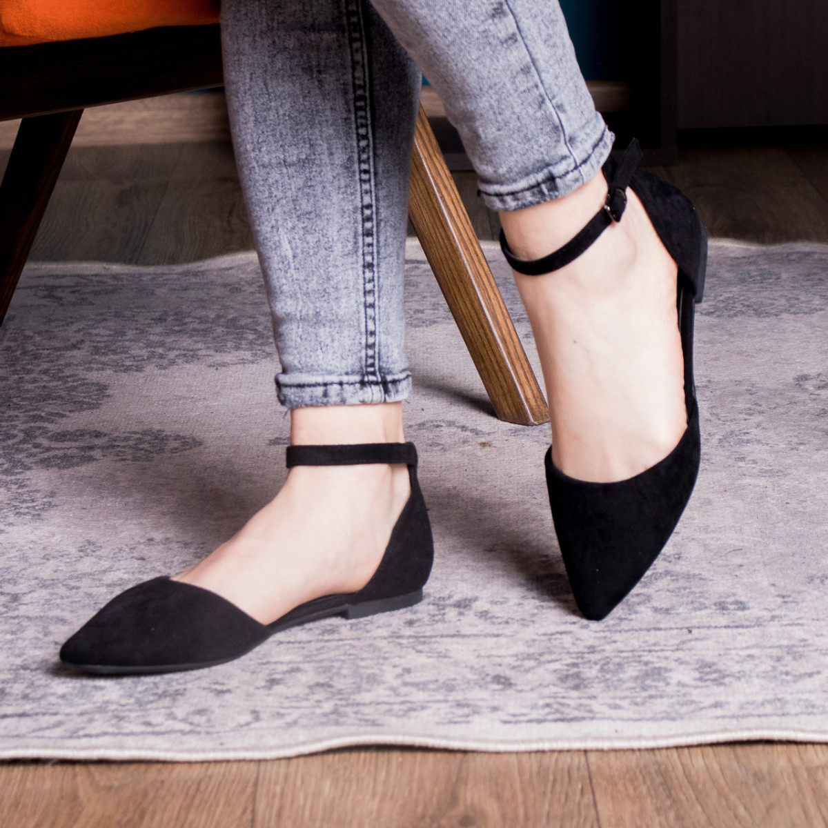 

Туфли женские Fashion Gabbie 2807 38 размер 24,5 см Черный
