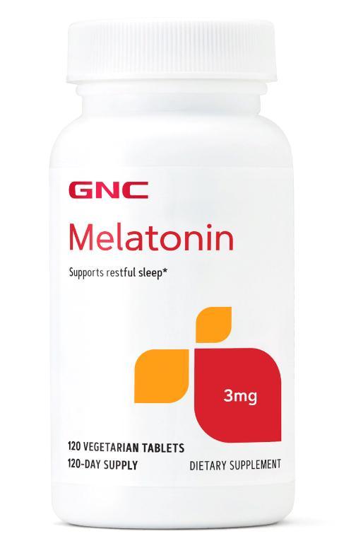 

Мелатонин GNC MELATONIN 3 мг 120 таблеток