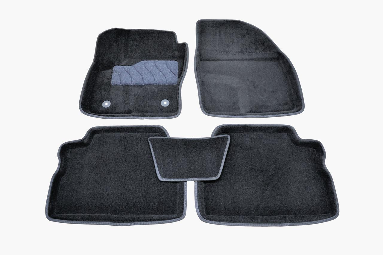 

Коврики в салон 3D для Ford Kuga 2013-2016 /Черные 5шт 85796, Черный