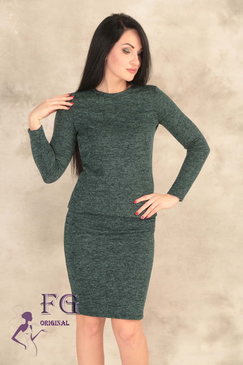

Костюм женский из ангоры "Trend" 46-48, темно-зеленый