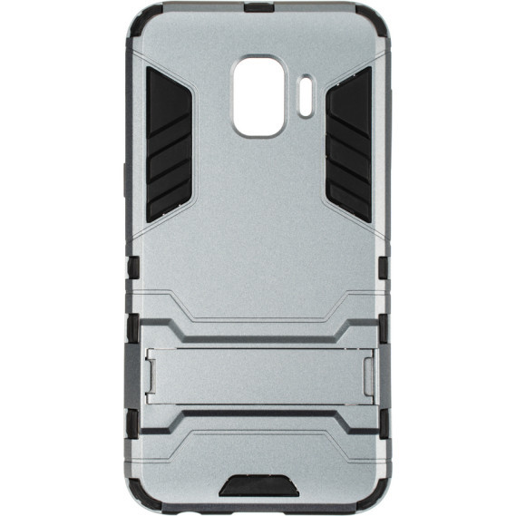 

Ударопрочный чехол-подставка Transformer Case для Samsung Galaxy J260 (J2 Core), Серый