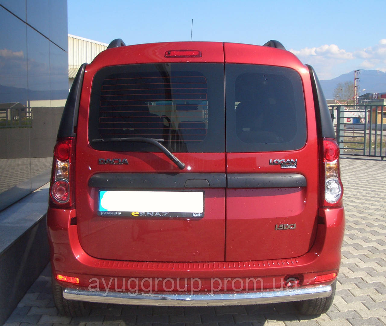 

Защита заднего бампера УС Dacia Logan MCV 2004-2013 кенгурятник дуги боковая защита пороги