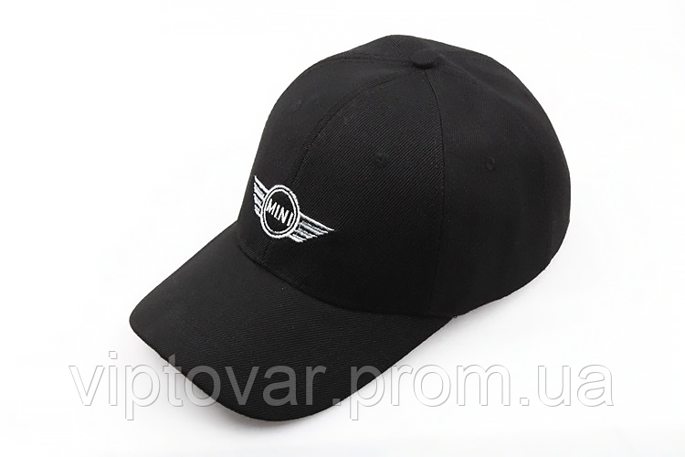 

Кепка, бейсболка "CAP COTTON" с логотипом автомобиля (MINI (Черная)), Черный