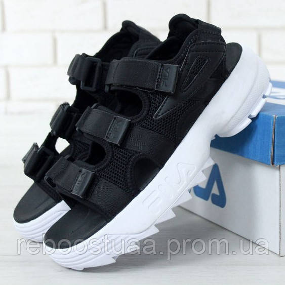 

Чоловічі сандалі Fila Disruptor 2 Sandal, чорний, Китай 43, Черный