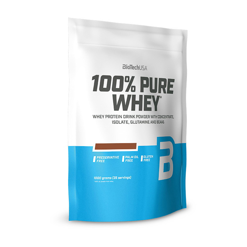 

Сывороточный протеин BioTech 100% Pure Whey 1000 г Шоколад