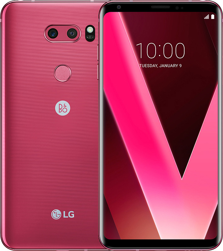 

Смартфон LG V30 V300L 64GB One Sim Raspberry Rose Refurbished