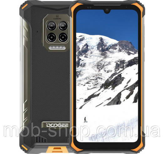 Смартфон Doogee S86 orange 6/128 Гб мощный защищенный мобильный телефон с NFC и большой батареей